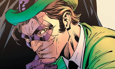 Komiksová postava Riddler od DC Comics, autor Jim Lee