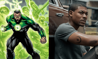 John Stewart ako Green Lantern z DC Comics a Aaron Pierre vo filme Rebel Ridge od Netflixu